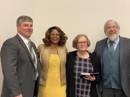 Mrs. Linda McKown Receives CORAS Support Staff Award