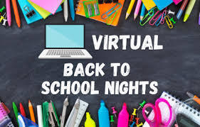 W.E.S Back to School Virtual Schedule
