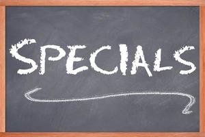 What to do for Specials during time off?