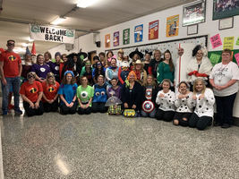 W.E.S Staff and Students Celebrate Halloween