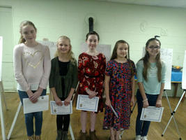 Grange Names W.E.S Winners of Presidential Poster Contest